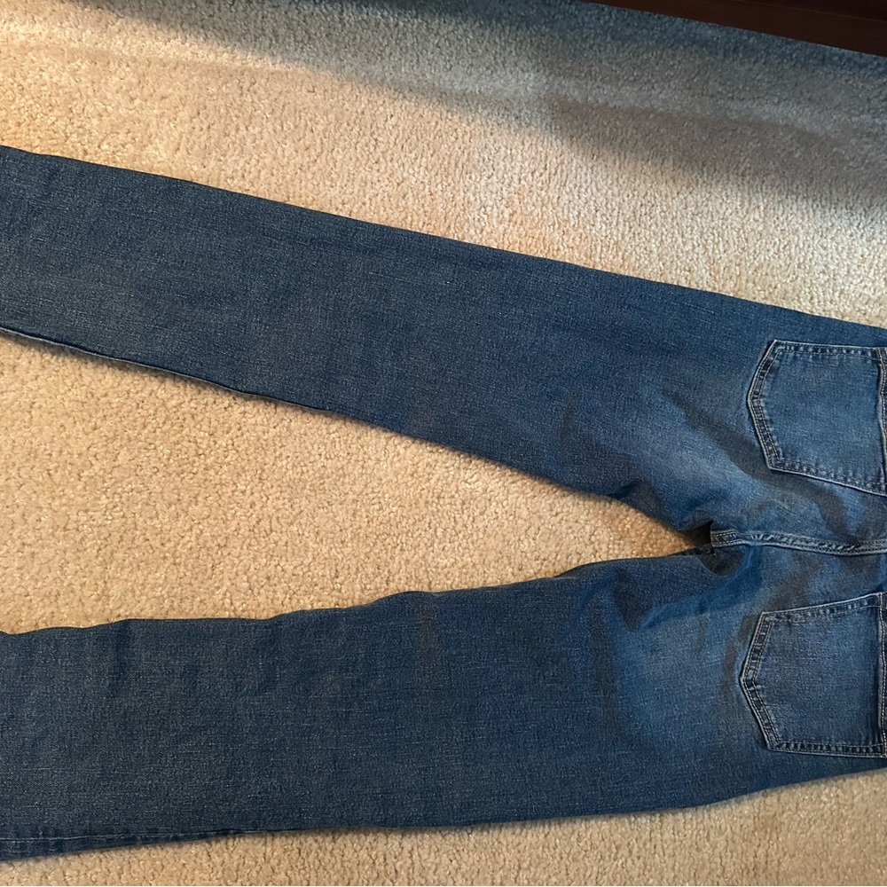 Old Navy Boys Jeans Straight Leg with Adjustable Waist Slim Fit - Picture 3 of 3